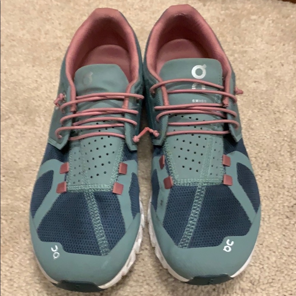 on running shoes